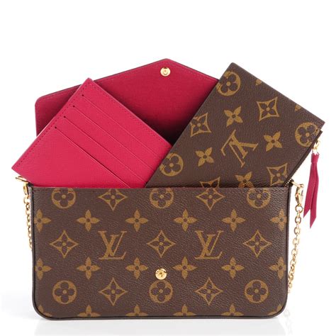 very chain bag louis vuitton|louis vuitton chain wallet felicie.